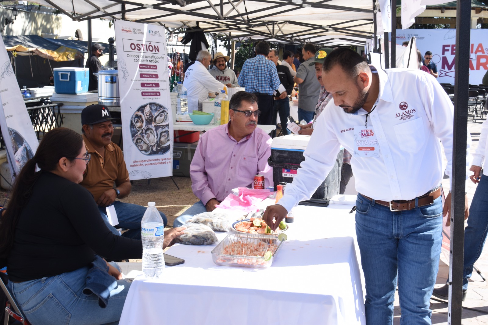 Gobierno de Sonora realiza con éxito la “Feria del Mar en Álamos”